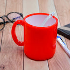 Vibrant mixed design coffee mug, adding a touch of color to your kitchen.