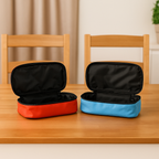 Premium insulated lunch box bag with waterproof zipper closure