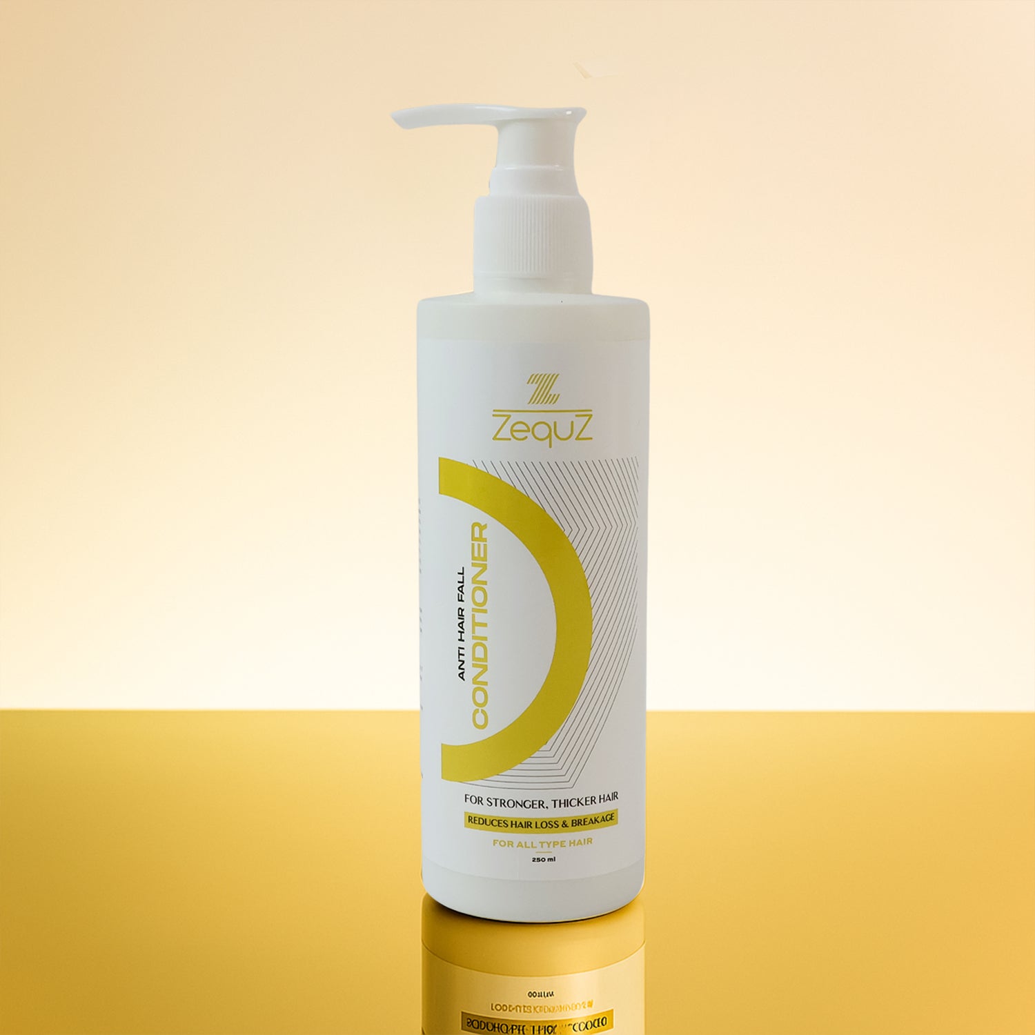 Hair showing improved strength after using anti hair fall conditioner