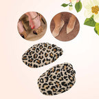 Heel cushion inserts in soft sponge material for callus prevention