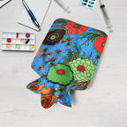 A hot water bag being used to soothe back pain, providing comforting heat therapy.