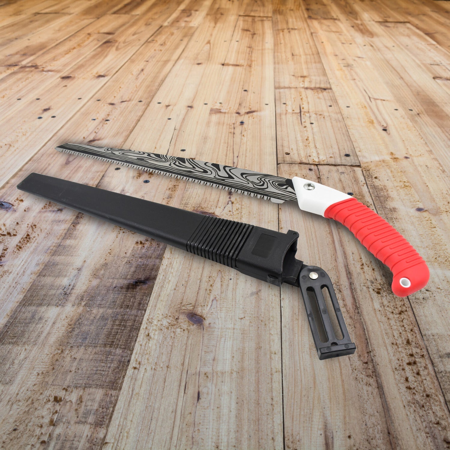 Hand Pruning Saw with a sharp blade for gardening.