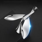 One-hand use bird tumbler bottle opener with magnetic cap catcher