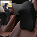 Ergonomic car seat neck support cushion for driving comfort