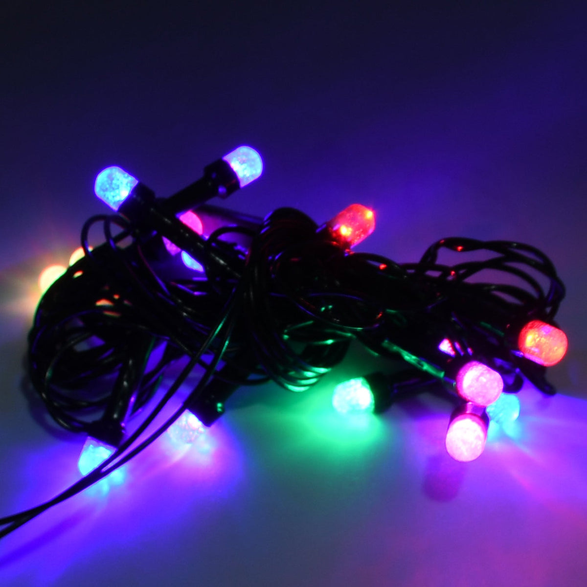 3-meter multi-color LED string light for festive Indian decorations.