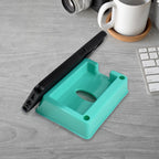 4 piece plastic mobile stand holders mounted on multiple surfaces