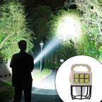 Glow venture design of solar portable camping lantern