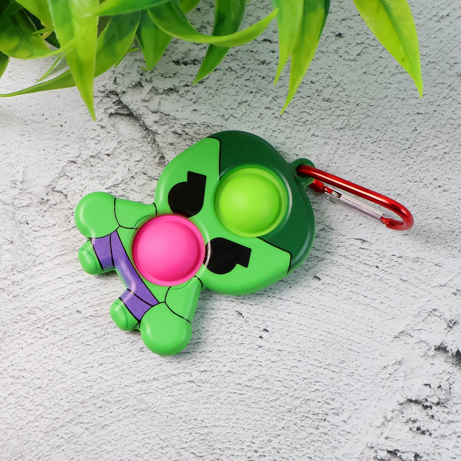Close-up detail of silicone bubbles on Pop It Fidget Toy