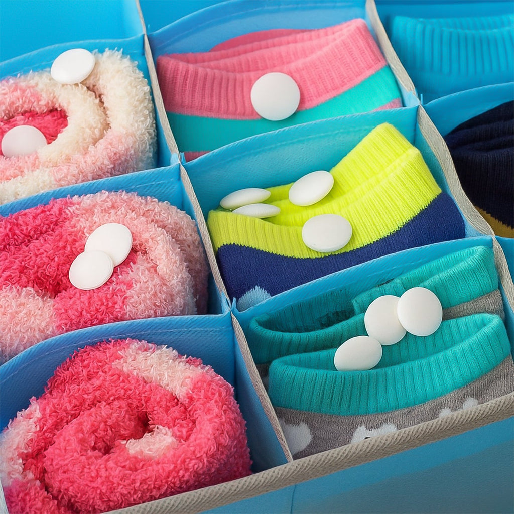 Protection tablets repelling moths and storage insects for wardrobes and drawers