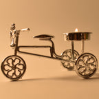 Cycle themed tealight candle holder perfect for gifting during Diwali