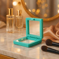 Transparent Jewellery Display Box showing floating ring and earring display