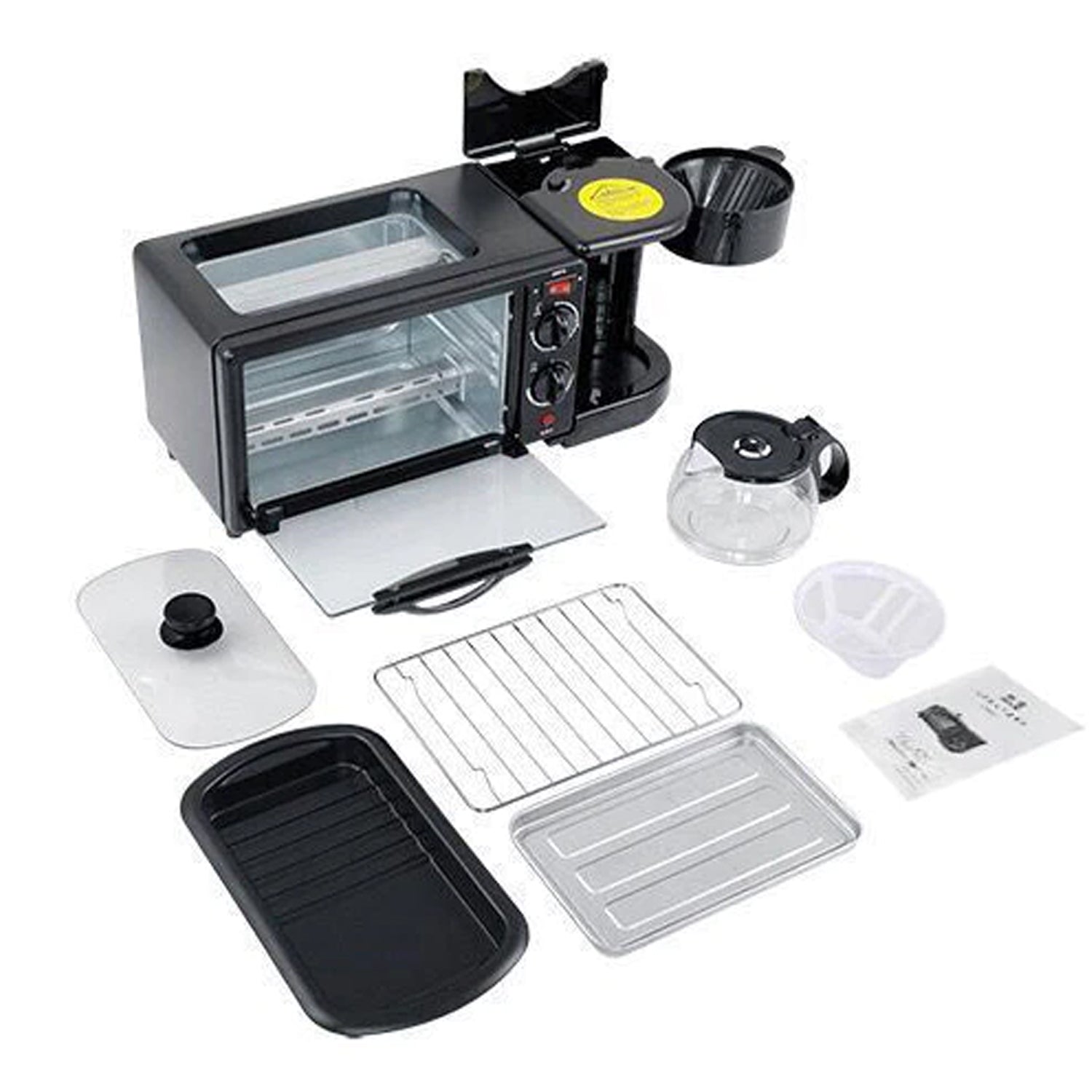 Non-stick grill pan and oven tray for the 3-in-1 Breakfast Maker.
