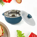 Warm wave three-piece microwave-safe serving bowls set by Apex