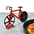 Quickslice Bicycle Pizza Cutter with stainless steel blade and ergonomic handle.