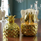 Luxurious gold dinner cutlery set ideal for premium table settings
