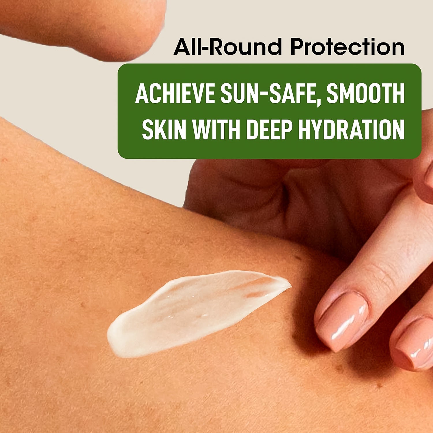 Body lotion enriched with Aloe Vera providing soothing hydration