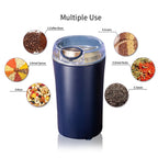 Side view of the multi-functional coffee grinder blender.