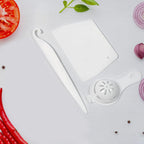 Three high-quality silicone brushes from the cake decorating kit, ideal for beginners.