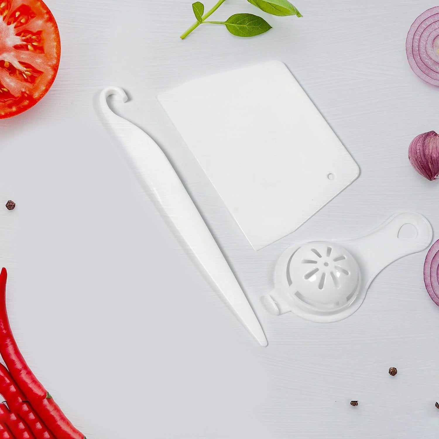 Three high-quality silicone brushes from the cake decorating kit, ideal for beginners.