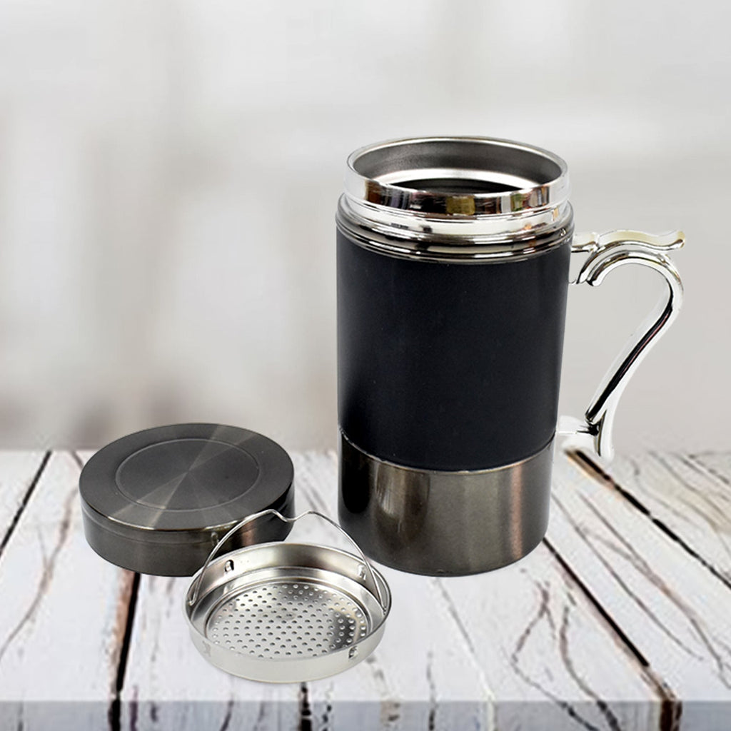 Various colored stainless steel water bottles displayed