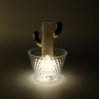 Packaged set of 6 LED flameless decorative cactus candles ready for gifting