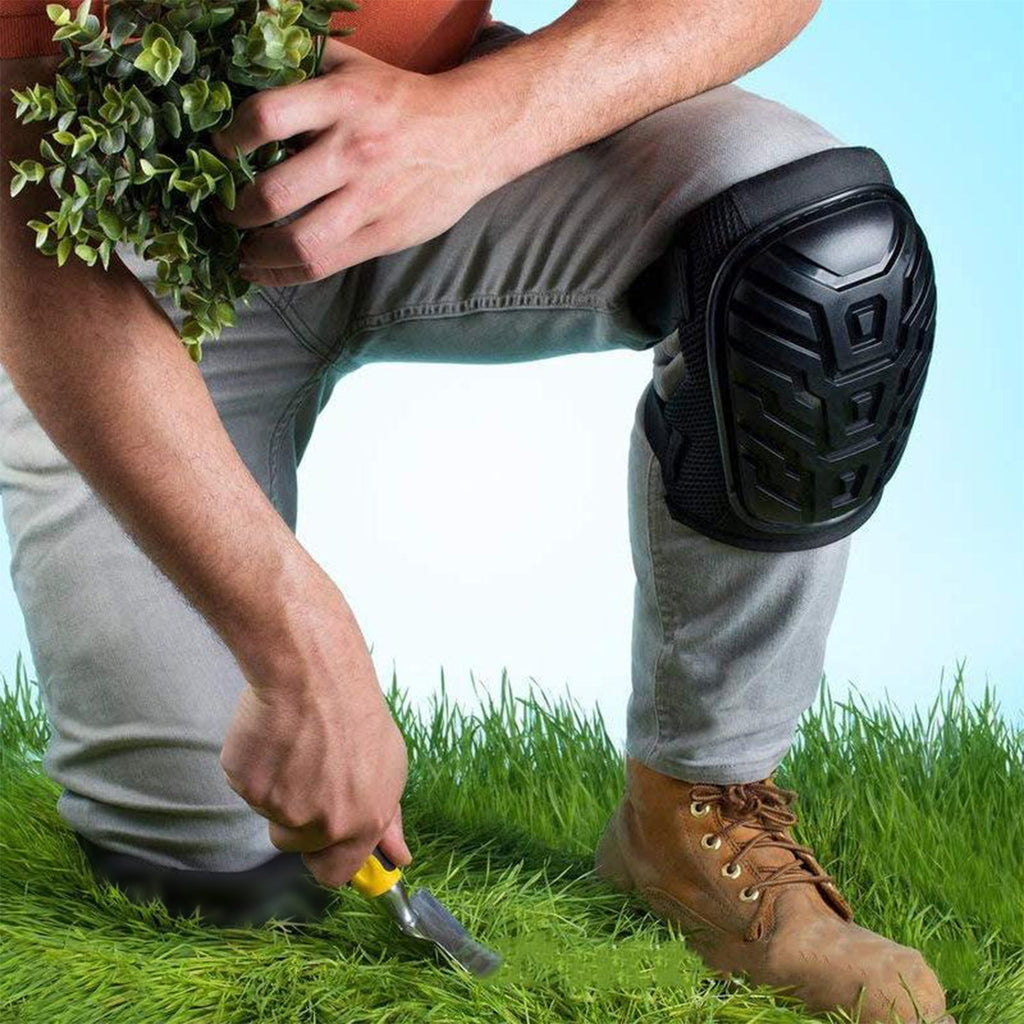 Impact-resistant knee pad suitable for carpentry and gardening tasks