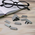 Galvanized steel staples for smooth, jam-free stapling