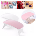 This UV nail dryer helps achieve salon-quality results at home.