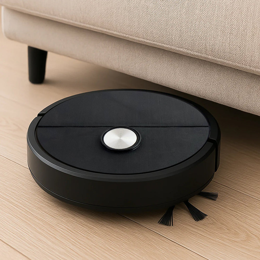 Vacuum Cleaner Sweeping Robot by Velvet Wipe with sleek compact design
