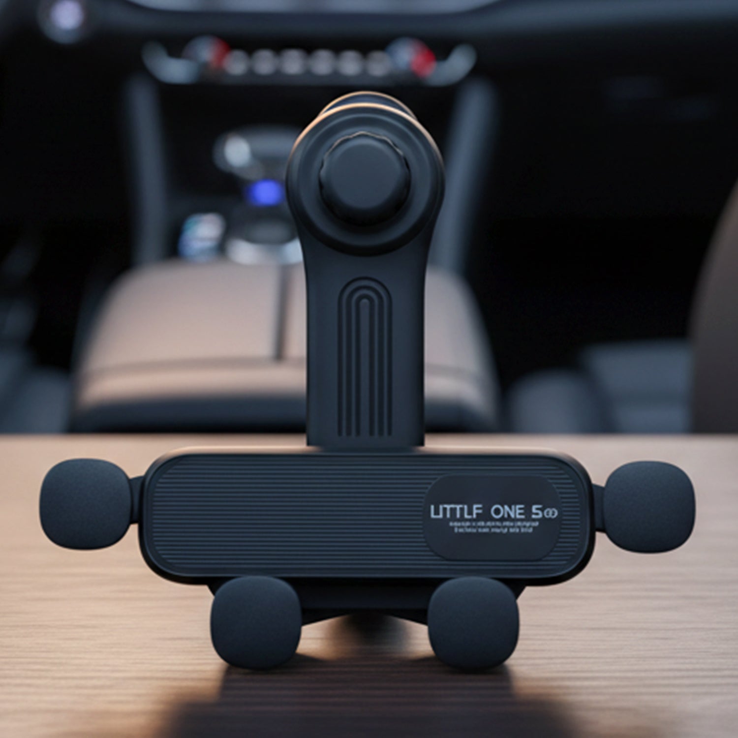 Compact design of car mobile phone holder mounted on air vent