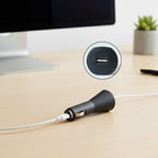 Travel-friendly car phone charger USB adapter for car use