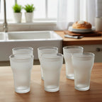 Recyclable, sturdy plastic glasses for family and outdoor gatherings