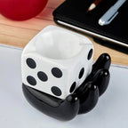 Unique colourful ashtray showcasing retro-inspired smoking accessory