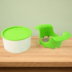 Apex apple cutter ready to slice fresh apples quickly and safely