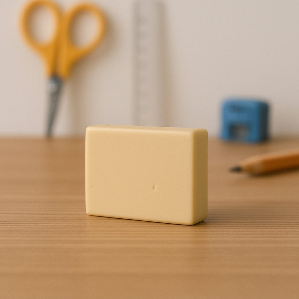 The 4B Soft Eraser designed for effective graphite and charcoal removal.