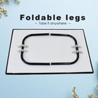 Compact Foldable Study Table shown folded for easy storage.