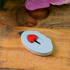 Durable mini utility cutter knife with stainless steel blade