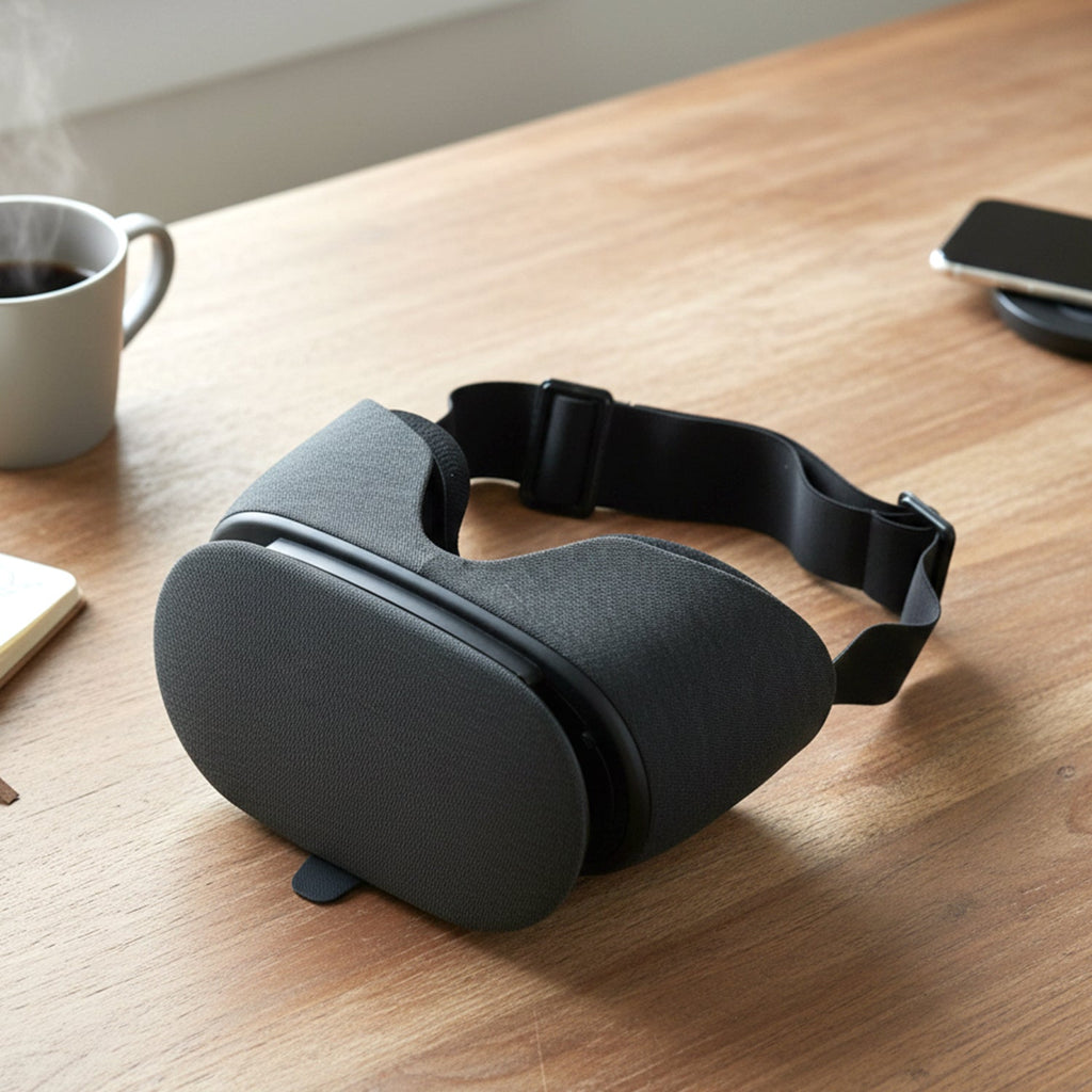 Sweat proof VR headset cover for prolonged virtual reality use