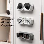 Bedroom wall showcasing an eyeglasses display stand, perfect for keeping frames organised.