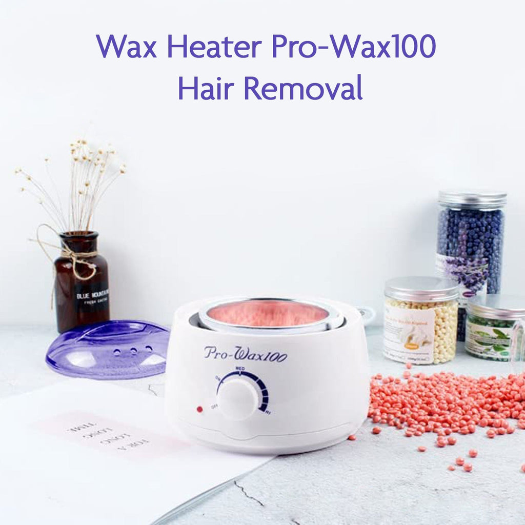 AuriGlam wax and oil heater showing its auto shut-off feature.