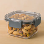 Apex leakproof airtight food storage containers with clip lock lids