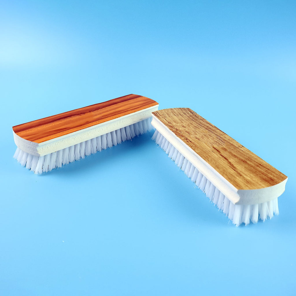 Veepee home cleaning 6-piece scrub brush set for clothes and floors