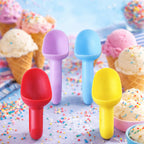 Plastic ice cream scoop perfect for frozen desserts