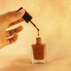 Compact 10 ML bottle of OG Beauty Cocoa Bliss Gel Intense Nail Polish