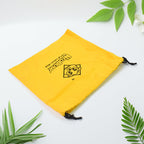 Detailed view of the durable drawstring closure on the Small Dori Bag.