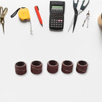 The complete 10 Pcs Drum Polishing Kit laid out with its accessories.
