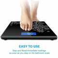 Sleek digital bathroom scale with a modern design for accurate home weight tracking.