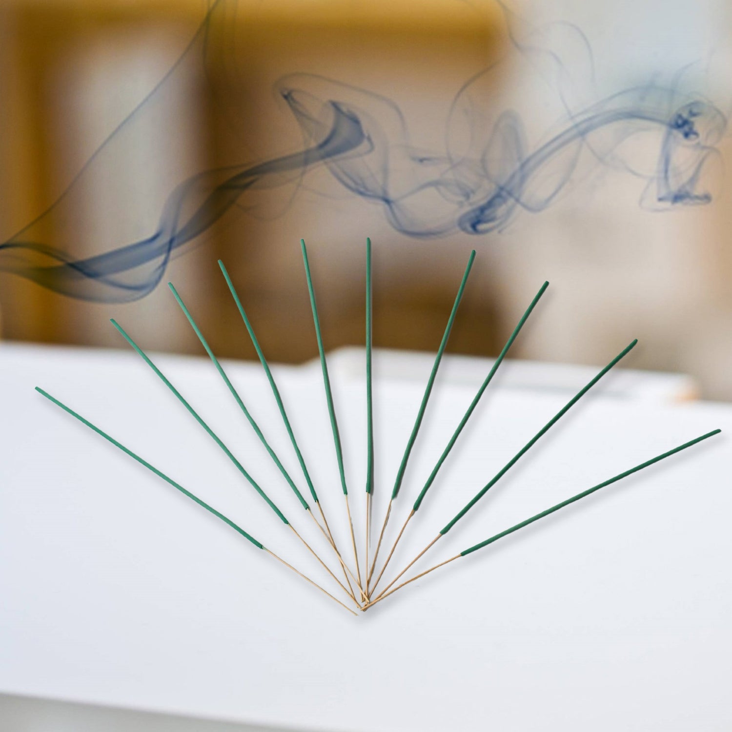 FlyTamer Herbal Mosquito Agarbatti box with 12 packets of natural incense sticks.