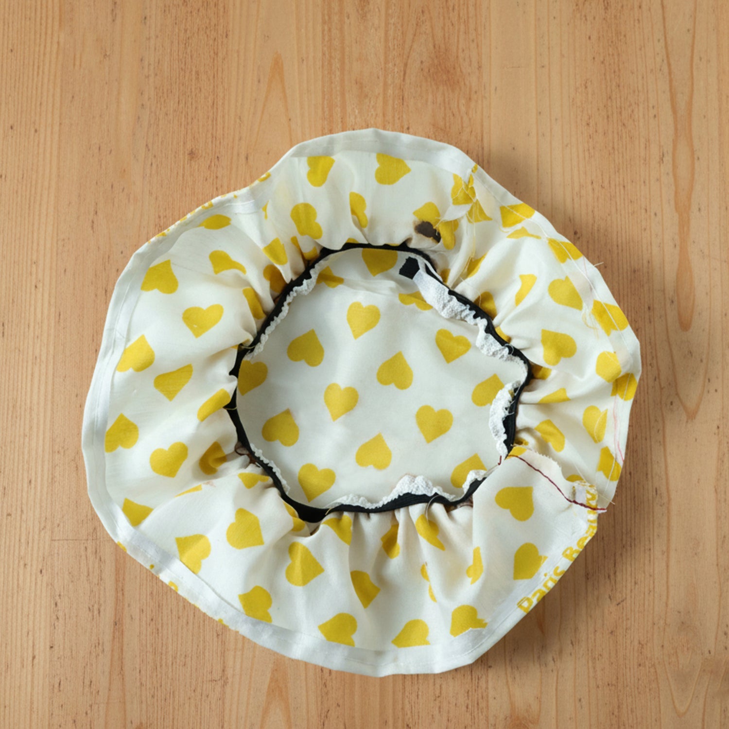 Decorative cotton water pot cover with elastic border