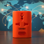 Compact universal socket adapter ideal for travelers